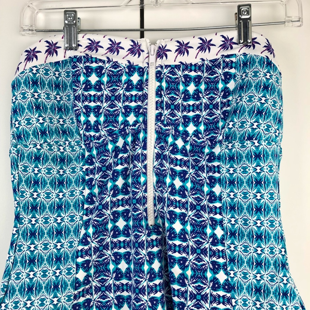 Tommy Bahama one piece swimsuit bandeau strapless - Picture 3 of 8